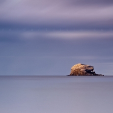 The Bass Rock in Blackcurrant Sorbet